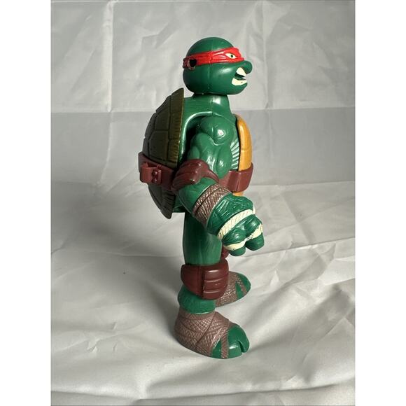 TEENAGE MUTANT NINJA TURTLES TMNT 2012 VIACOM TALKING RAPH RAPHAEL FIGURE 6" HTF - Picture 2 of 7